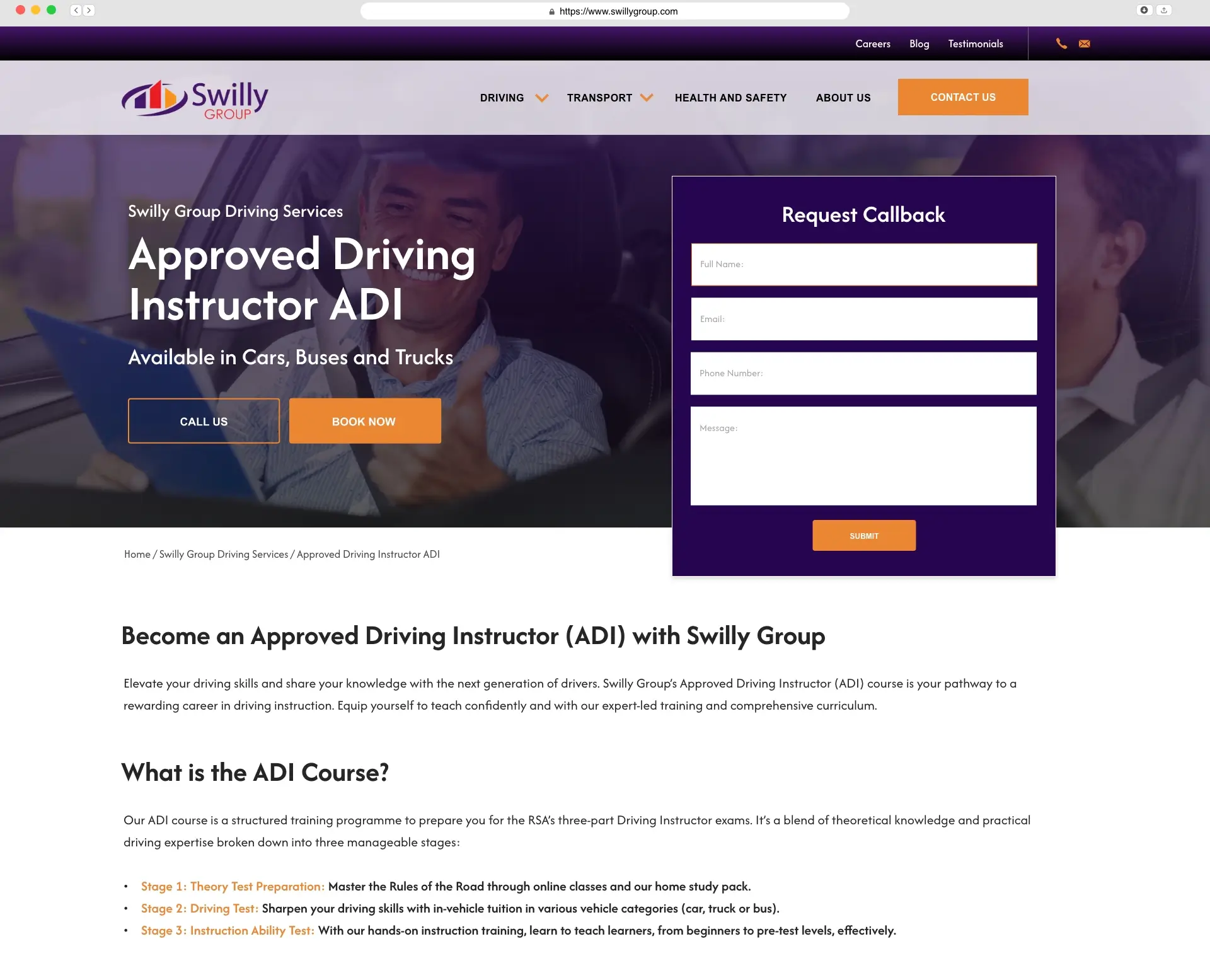lead generating website