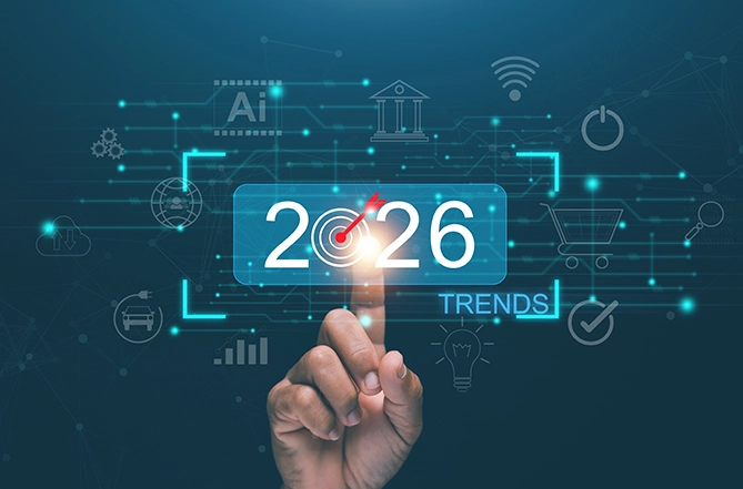 Digital marketing strategy trends for 2026 including AI, automation and data-driven growth